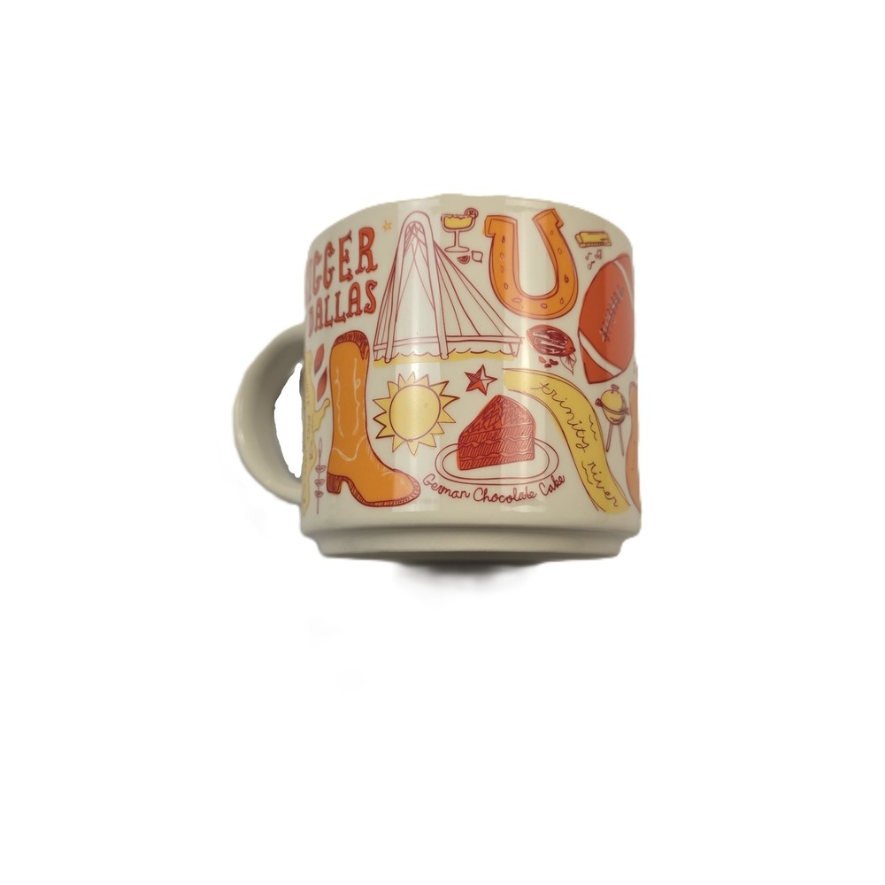 Starbucks Been There Series Dallas Across the Globe Collection Coffee Mug 14 oz - Picture 4 of 11